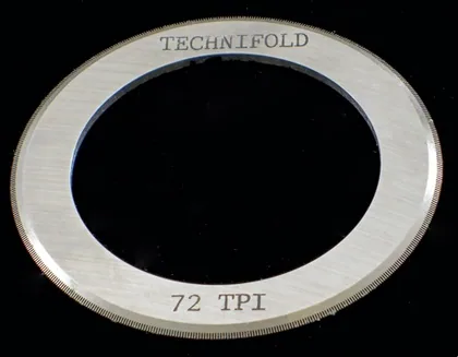 Cuchilla de 72 dpp microperforado para MBO